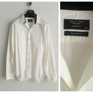RAG & BONE MEN'S DRESS SHIRT TAILORED FIT Sz-NECK 16.5